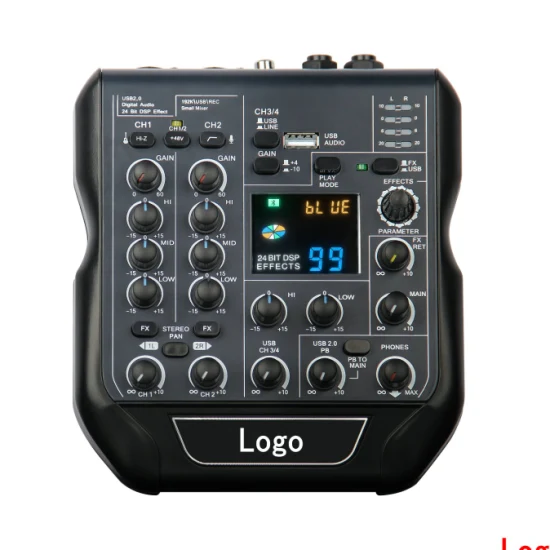 6-Kanal-Mixer Audio Sound T6