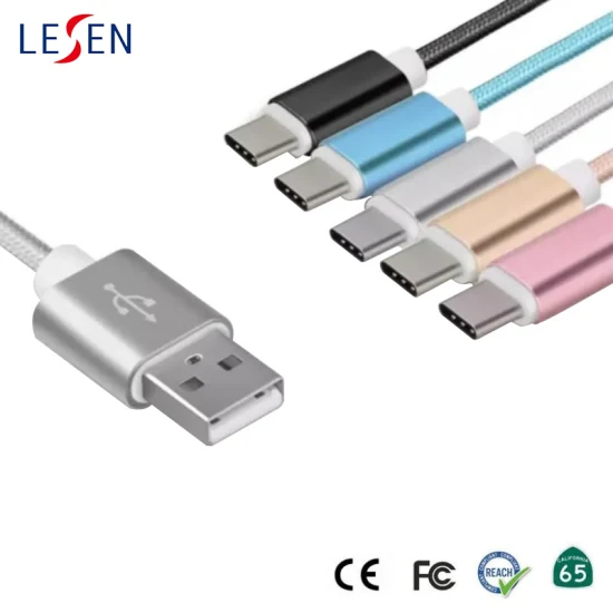 USB 2.0 3.0 3.1 A Stecker Typ C auf schnelles USB-Kabel Datenladekabel